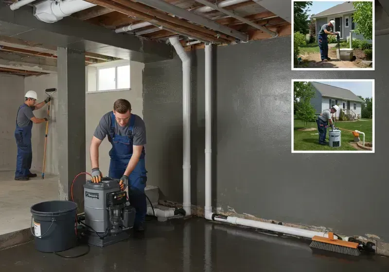 Basement Waterproofing and Flood Prevention process in Fox River Grove, IL